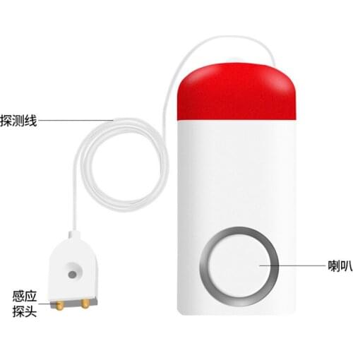 Flood sensor, overflow and leak, water tank full, linkage alarm, APP alarm