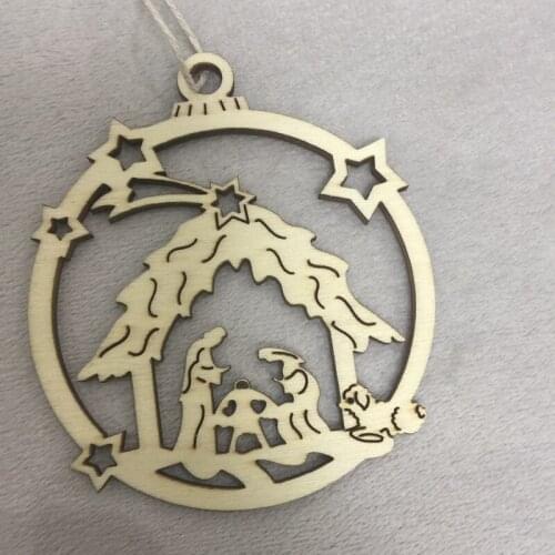 Laser Cut Wood Ornaments,Christmas tree ornaments wood Handcrafted in China