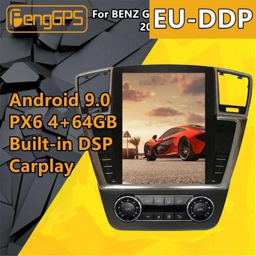 For Mercedes-Benz GL ML W164 X164 Android Radio 2012 - 2015 Tesla Screen Car multimedia No dvd Player GPS Navi Head unit Audio