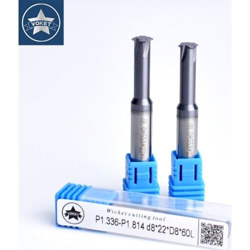 CNC 55Degree Tungsten Steel Inch Single Tooth Range Thread Milling Cutter P 1.058 1.27 0.907-1.411 Mill 1.336 - 1.814 2.54 mills