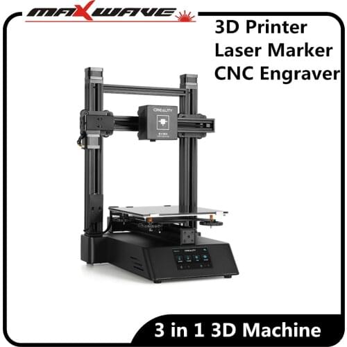 Good price 3 in 1 Ender Wood Router 3D Printer CNC 500mw Laser Engraving CREALITY CP-01 FDM Upgraded 3D Printing PLA ABS TPU PVA