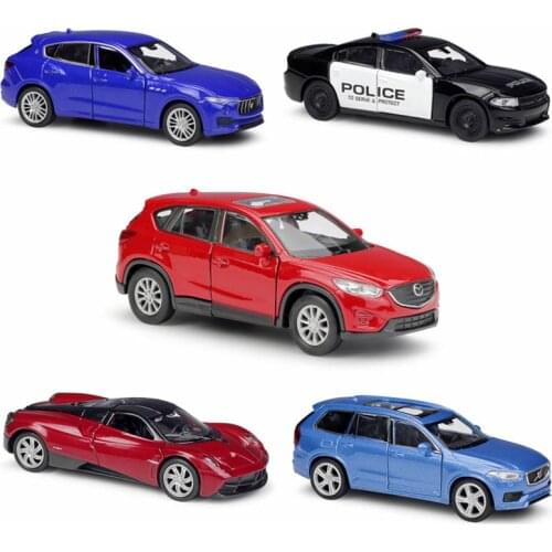 WELLY 1:36 Lexus RC F alloy car model machine Simulation Collection toy pull-back vehicle Gift collection