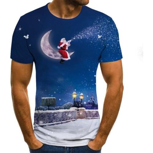 New Fashion Men/women tops T-shirt 3d Printing Christmas style Funny Cat Short Sleeve Digital Print t shirt Plus Size 5XL 6XL