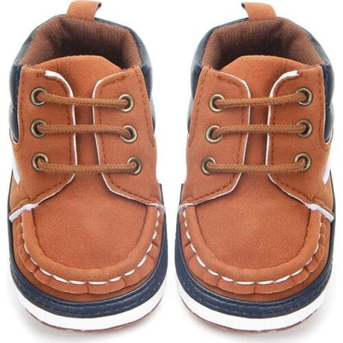 New Spring Pu leather Baby shoes Bling Baby moccasins shoes Crib Anti-slip First Walkers Sneakers Baby shoes