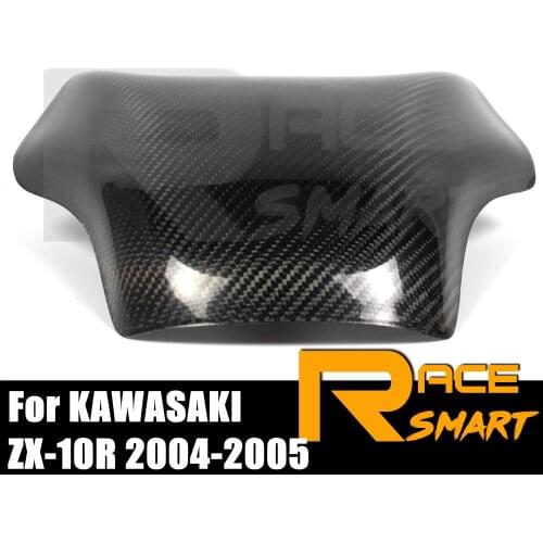 Carbon Fiber Fuel Gas Tank Cover Fairing Protector Motorcycle Accesspries For KAWASAKI ZX10R 2004-2005 ZX-10R ZX 10R ZX-10R New