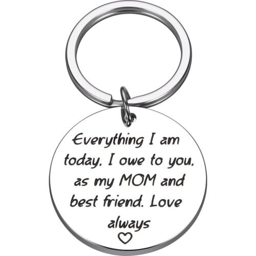 Mom Birthday Appreciation Gifts for from Daughter Son Everything I am Today Owe to You Wedding Valentines