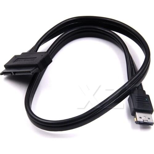 PZ Newest Hot Selling Dual Power eSATA USB 12V 5V Combo to 22Pin SATA USB Hard Disk Cable