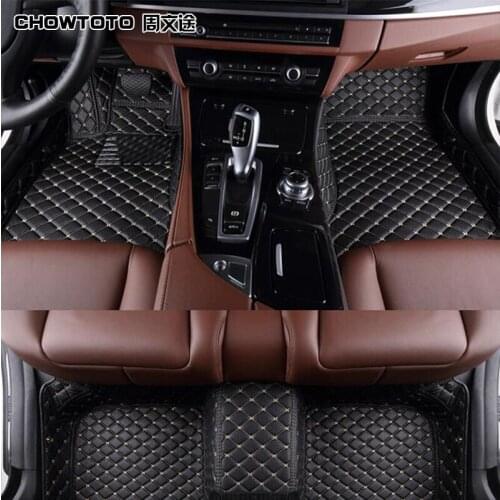 CHOWTOTO AA Custom Special Floor Mats For BMW 1 3 5 7 Series GT F10 F11 F15 F20 F25 F30 F34 E90 X4 X5 X6 Carpet Carmat