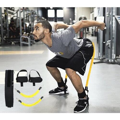 Sports Fitness Resistance Bands Stretching Strap Set for Leg Arm Exercises Boxing Muay Thai Gym Bouncing Training Equipment