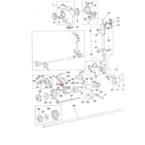 SS-8660820-TP screw for JUKI LBH761 ,is number 49