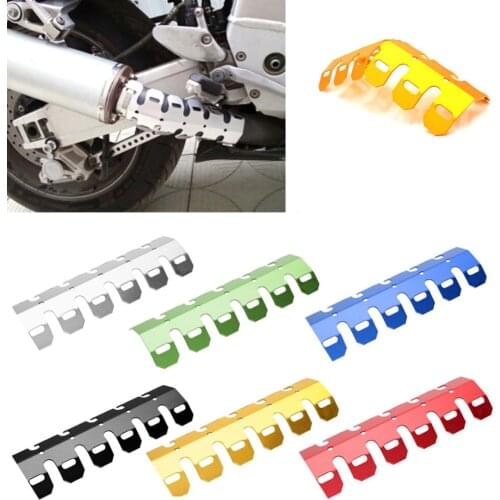 Motorcycle Exhaust Muffler Pipe Protector Heat Shield Cover For Honda Harley Chopper Cruiser Professional Refit Accessories