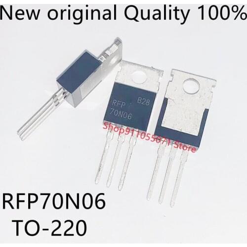 10PCS/LOT RFP70N06 TO-220 60V 70A New spot hot sale