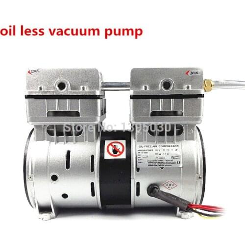 110V/220V 4L Oilless Vacuum Pump match with oca laminating machine for broken phone screen repair, LCD separator