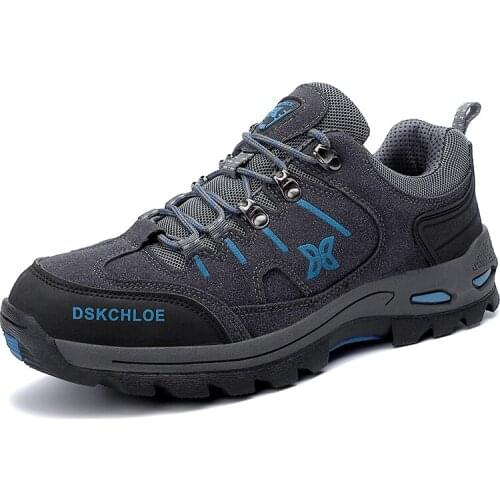2021 Men And Women Hiking Shoes Outdoor Trend Sports Running Shoes Non-Slip Wear-Resistant Rock Climbing Cross-Country Sneakers
