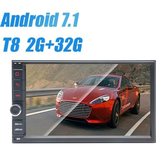 2din car stereo 7.1 android audio head unit radio GPS navigation for Nissan Qashqai Car Stereo Radio No-DVD mp3 Player BT