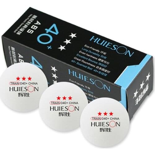 3pcs Pingpong Balls Table Tennis Professional Accessories ABS For Training Sports