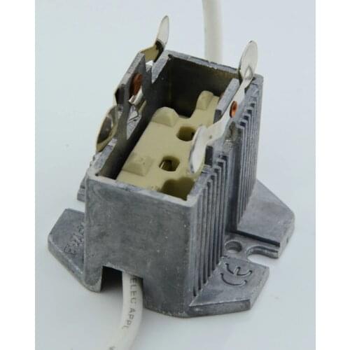 Lamp base 150W 200W 250W 575W 1000wGX9.5 GY9.5 G9.5 Bi pins bulb holders,HMI MSD MSR HTI CSR Halogen HID light lampholder socket