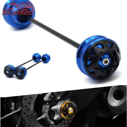 For G310R G 310R g310r 2017 2018 2019 Motorcycle CNC Front & Rear Axle Fork Wheel Protector Crash Sliders Cap Pad