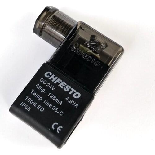 4V Series DC24V Electrical Pneumatic Control Air Solenoid Valve Coil