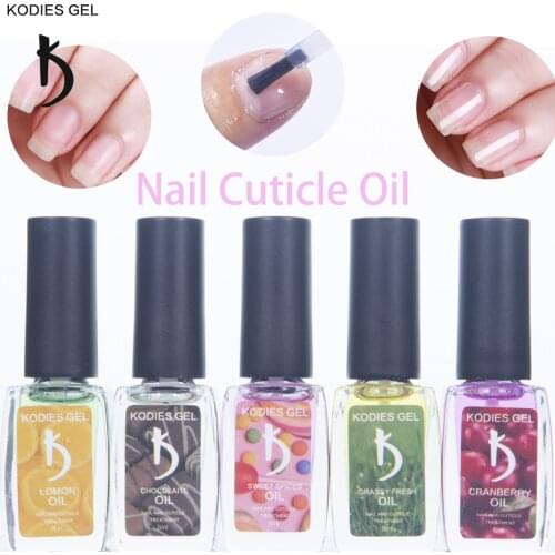 KODIES GEL 8ML Cuticle Oil Nail Art Nourish Skin Care Essentials Primer Nail fungus Hardener Manicure for Nails Feet Repair