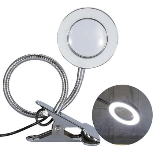 Makeup Portable Permanent Makeup Tattoo Reading 2.5 Times Magnifier Magnifying USB Light Lamp
