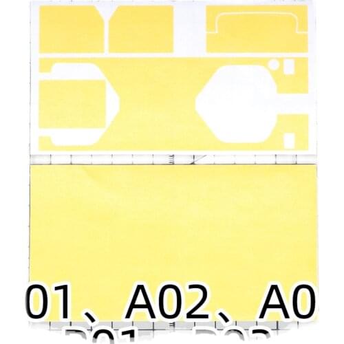 Orlando Hunter Model Car A01 A02 A03 P01 P02 Special Color Separation Plastic Knife Template Shell Painting Accessory Tool