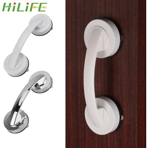Offers Safe Grip for Safety Grab in Bathroom Bathtub Glass Door with Suction Cup No Drilling Shower Handle Anti-slip Handrail