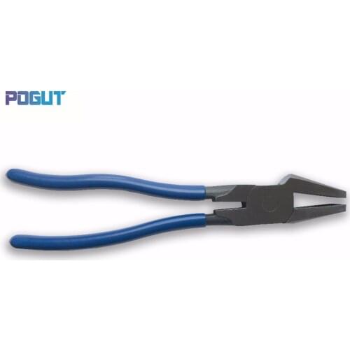 12'' Professional Glass and Ceramics Tile Nippers, Heavy Glass Mending Breaking Running Pliers for 8-19mm Glass