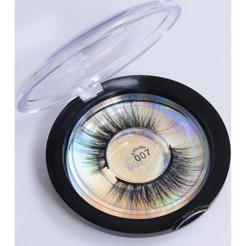 SOQOZ Eyelashes 3D Silk Lashes Cruelty Free Fluffy Mink False Eyelashes Lightweight Thick Dramatic Eyelashes Makeup