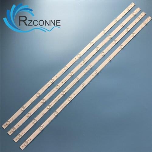 LED Backlight strip 10 lamp For Changhong 43" TV LED43D7200I SVJ430A07 Rev07 R L type LB-C430F14-E1-L-G1-SE1 SE2 LB43006
