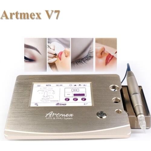 Touch screen Artmex V7 Tattoo Machine Kit Pro Digital Eyebrow Lip Permanent Makeup RotaryPen PMU&MTS