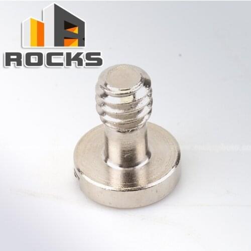 1/4" Stainless Steel Camera Screw work for DSLR Tripod Quick Release Plate DV DC Camera Nikon Cannon 14*14