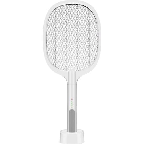 2 in1 Electric Racket Kill Mosquito Insect Fly Wasp Electric Mosquito Swatter Racket UV Light USB Home Fly Killer Anti Insect