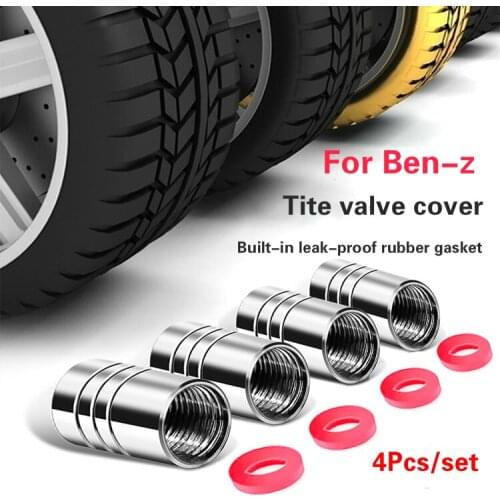 4pcs car tire valve cover wheel air protection cap For Mercedes benz A B C E R G S Class GLA GLK c180 s200 s300 Car Accessories