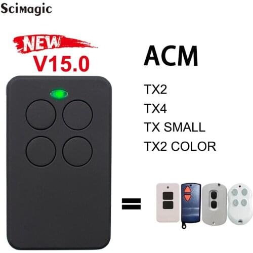 ACM TX2 COLOR 433.92MHZ Copy Remote Control Clone Remote Control Automatic Copy Copier Rolling code Obstacle Control