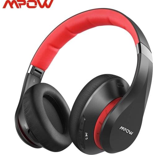 Mpow 059 Plus Wireless Headphones Active Noise Canceling Bluetooth Headset with 40h Playtime CVC8.0 Mic Fast Charge for Phone PC