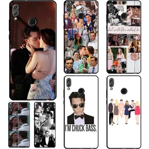 Chuck Bass Blair Waldorf Gossip Girl Cover For Huawei Honor 9X 8X 7X 6X 10i 7C 8A 9A 8S 9S 9 10 10X Lite 20 7A 6C 4C Pro Case