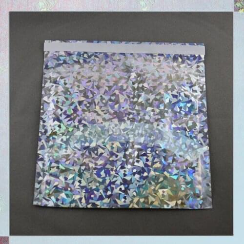 Holographic bag foil poly mailer A3 size customer order quality mailer bag
