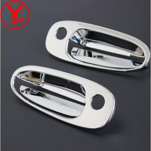 Chrome Door Handle Cover For TOYOTA RAV 4 RAV4 1996 1997 1998 1999 2000 Accessories ABS Car Insert Parts For TOYOTA RAV 4 1998