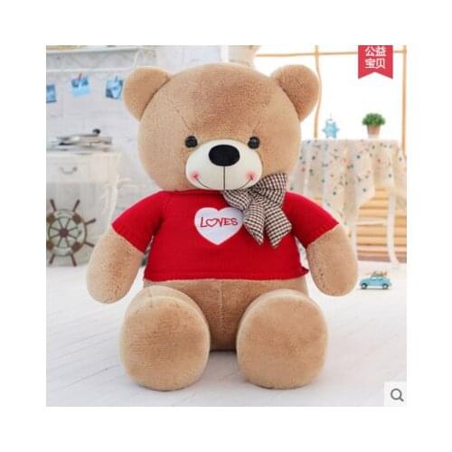 Creative toy lovely teddy bear plush toy bowtie bear plush toy soft pillow large 140 cm, birthday gift x193