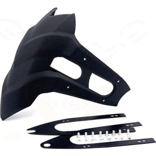 Motorcycle Rear Tire Fender Mud Guard Cover with Mounting Accessory for Kawasaki Z250 Honda CBF190R