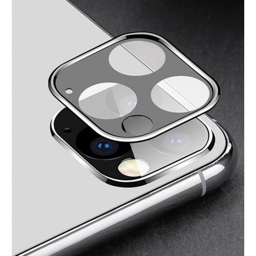 Metal Anti-fingerprint Phone Camera HD Lens Protective Cover for iPhone 11/iPhone 11 Pro/iPhone 11 Pro Max