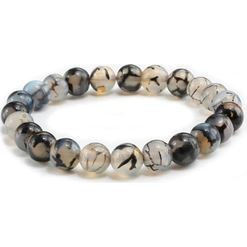 Multicolor Natural Stone Beads Bracelets for Women Men Buddha Bracelets & Bangles Vintage Energy Pulseras Reiki Fashion Jewelry