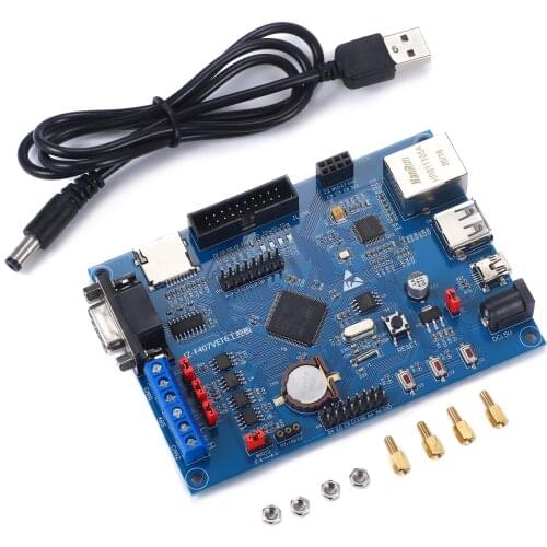 1Set Industrial Control Development Board STM32F407VET6 Learning 485 Dual CAN Ethernet Internet of Things STM32 Original