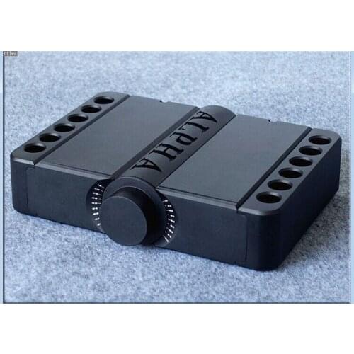 Full aluminum CNC precision machining amplifier chassis imitate Italy Aavik amplifier case (280*64*200mm)