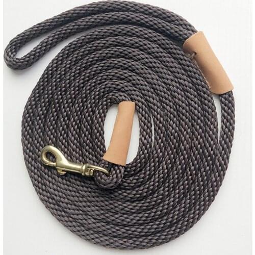 Dog Leash Nylon Long Tracking Round Rope Outdoor Walking Training Pet Lead Leashes For Small Medium Large Dogs 2M/3M/5M/10M/15M