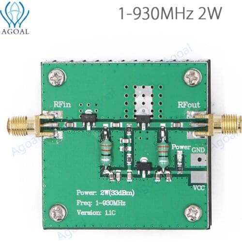 1-930MHz 2W RF Broadband Power Amplifier Module For Radio Transmission FM HF VHF