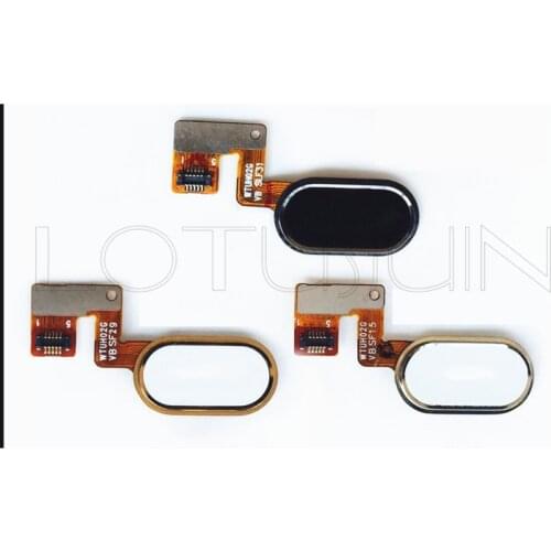 Original tested touch ID Fingerprint scanner Sensor Home Return Key Menu Button for Meizu M3 note M681Q L681H 10 pin