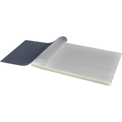 PPYY NEW -100PCS/Lot 50 Mic, A4 Thermal Laminating Film PET for Photo/Files/Card/Picture Lamination Roll Film Plastic Film