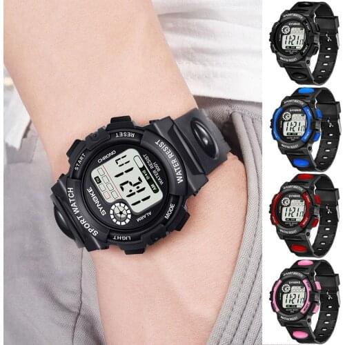 Outdoor Multifunctional Digital Students Quartz Wrist Watch Gift Luminous Alarm Outdoor Children Sports Electronic Digital Watch